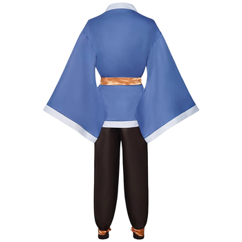 Costum taoist Taiyi pentru dans popular, ținuta unisex din Chenille și Spandex, cu Dusting Fan și Headwear (Primăvara 2025)