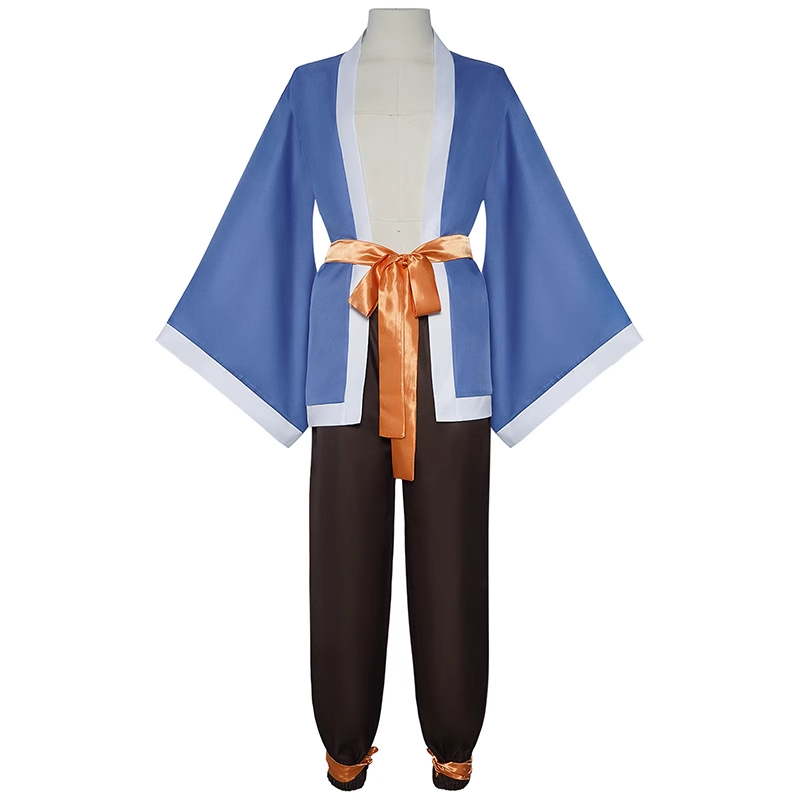 Costum taoist Taiyi pentru dans popular, ținuta unisex din Chenille și Spandex, cu Dusting Fan și Headwear (Primăvara 2025)