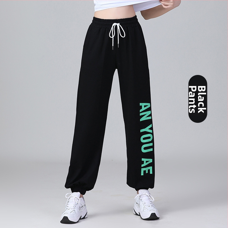 Odeća za square dance: kratke rukave T‑shirt s alfabetnim printom i trenirke; pamuk 94% s podstavom spandeksa 6%; za odrasle žene; pogodno za proljeće-ljeto-jesen; za square dance, hip-hop, belly dance