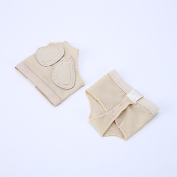 Εμπρόσθια επένδυση ποδιού για χορό μπαλέτο με ορθοπαιδικό πάτο – μοντέλο Belly Dance Front Pad; υλικά: πολυεστέρας, μικροϊνες, σαν μεταξωτό; στυλ: Front Pad