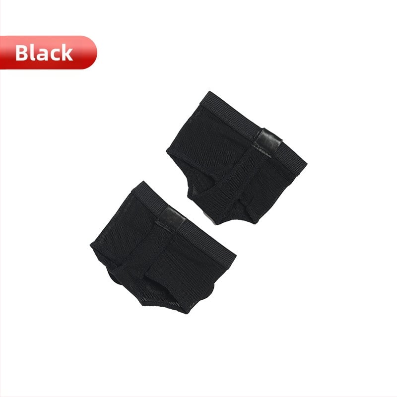 Εμπρόσθια επένδυση ποδιού για χορό μπαλέτο με ορθοπαιδικό πάτο – μοντέλο Belly Dance Front Pad; υλικά: πολυεστέρας, μικροϊνες, σαν μεταξωτό; στυλ: Front Pad