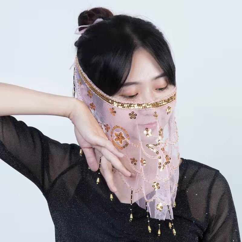 Zavjesa za Belly Dance Plum Blossom – mješavina poliester, 90% poliester, unisex, proljeće 2023