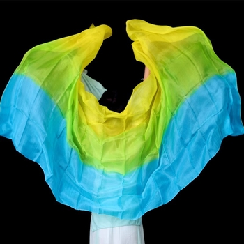 Копринен шал за танц на корема, ръчно хвърлян реквизит за тренировка (За възрастни, Пролет 2025, Бранд: Друг)