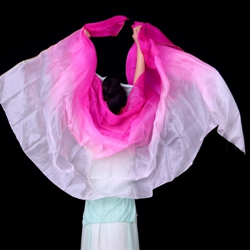 Копринен шал за танц на корема, ръчно хвърлян реквизит за тренировка (За възрастни, Пролет 2025, Бранд: Друг)