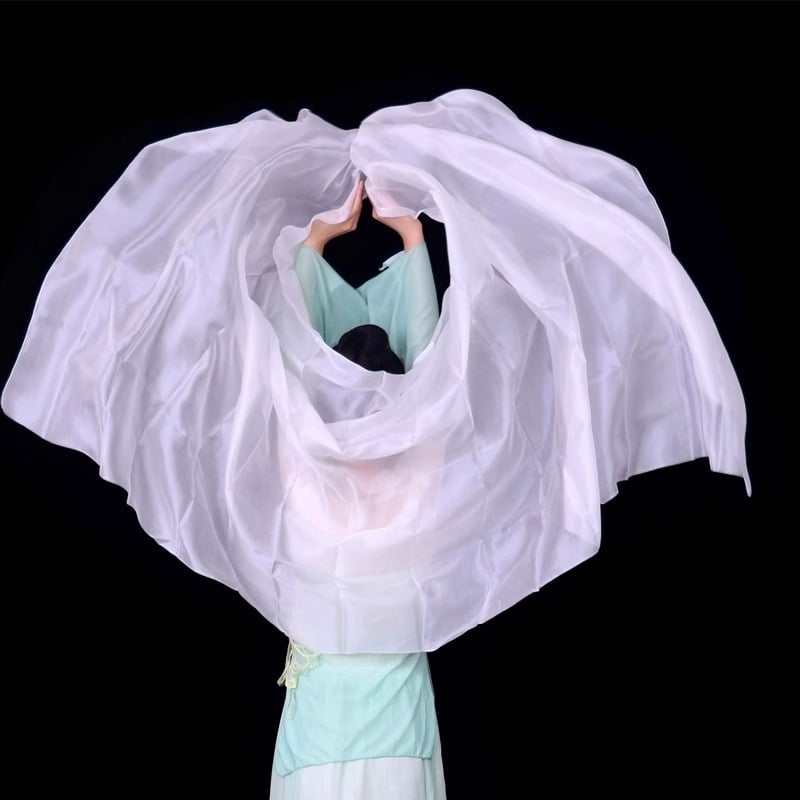 Копринен шал за танц на корема, ръчно хвърлян реквизит за тренировка (За възрастни, Пролет 2025, Бранд: Друг)