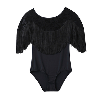 Latino plesni top za trening i defile — materijal Nylon ice yarn; sastav Nylon/Nylon 85%; podstava Nylon ice yarn 85%; jednobojni uzorak; za odrasle žene