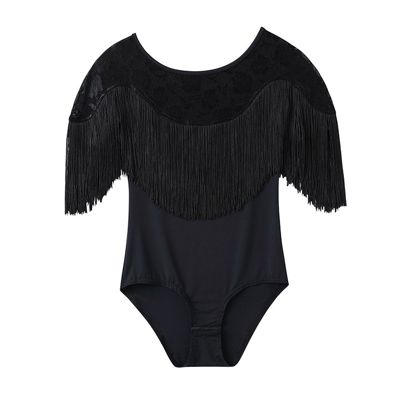 Latino plesni top za trening i defile — materijal Nylon ice yarn; sastav Nylon/Nylon 85%; podstava Nylon ice yarn 85%; jednobojni uzorak; za odrasle žene