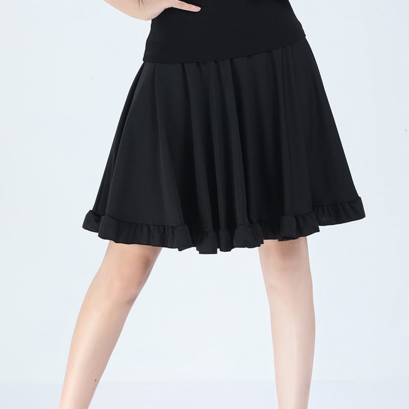 Ženski set modernog plesnog kostima s mrežastim gornjim dijelom — Modal (60%), za scenu i probe u proljeće, ljeto i jesen