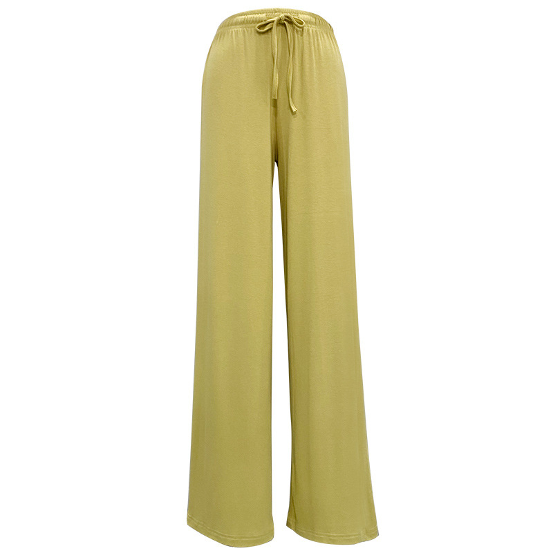 Ženske široke hlače od modalne tkanine za belly dance i jogu, pamuk 70-80%, jesen 2024