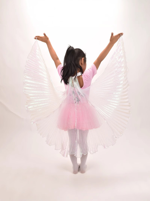 Costum Belly Dance cu pelerină, gât halter și aripi croșetate manual, îmbrăcăminte de scenă unisex, țesătură Pingqicai poliester, iarna 2022