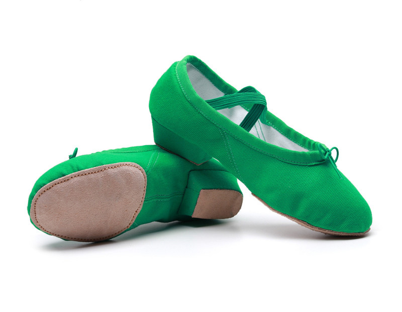 Yoga cipele, platneni gornji dio, mekana potplat, prozračne i lagane, niski pet 1-3 cm, zaobljeni vrh prsta