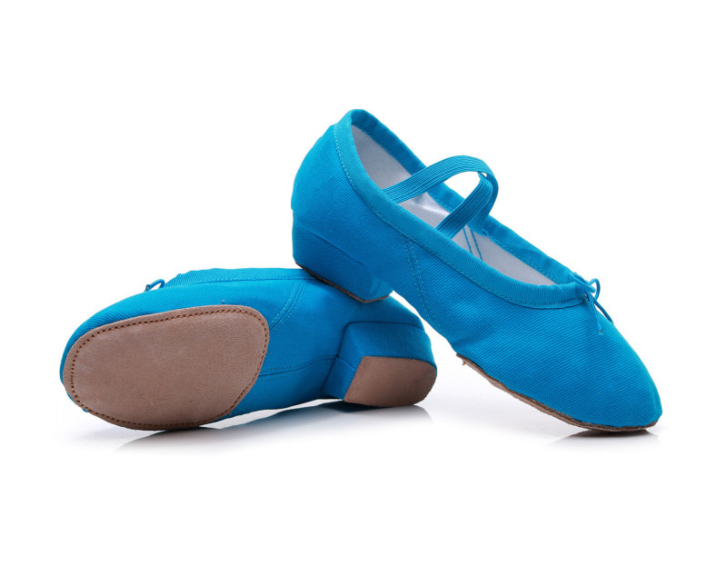 Yoga cipele, platneni gornji dio, mekana potplat, prozračne i lagane, niski pet 1-3 cm, zaobljeni vrh prsta