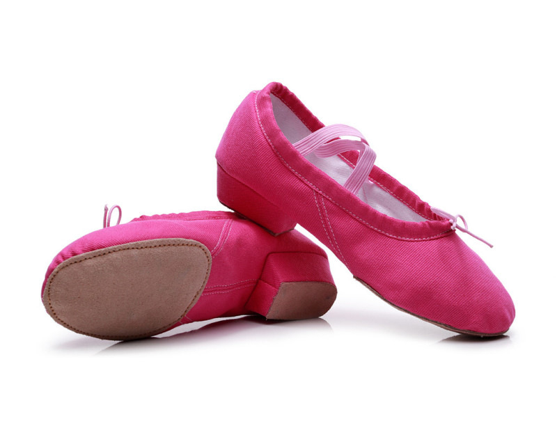 Yoga cipele, platneni gornji dio, mekana potplat, prozračne i lagane, niski pet 1-3 cm, zaobljeni vrh prsta