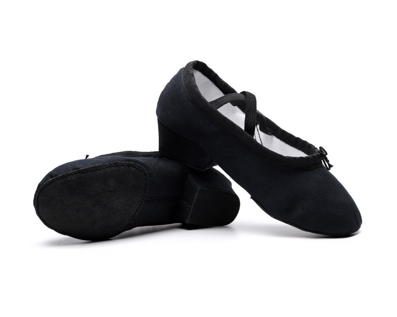 Yoga cipele, platneni gornji dio, mekana potplat, prozračne i lagane, niski pet 1-3 cm, zaobljeni vrh prsta