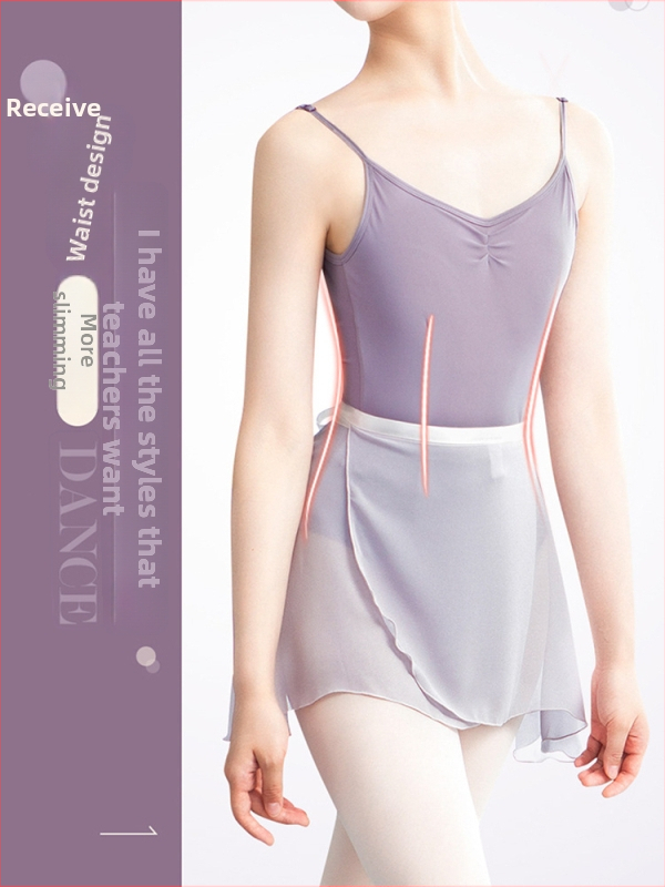 Gyerekeknek készült Sling vállú táncbodi balethez és tánchoz; anyaga nylonból készült kevert szál; belső réteg Milk Silk; 80% nylon; felső és alsó rész különálló; ideális színpadra, balettre, néptáncra és utcai táncra.