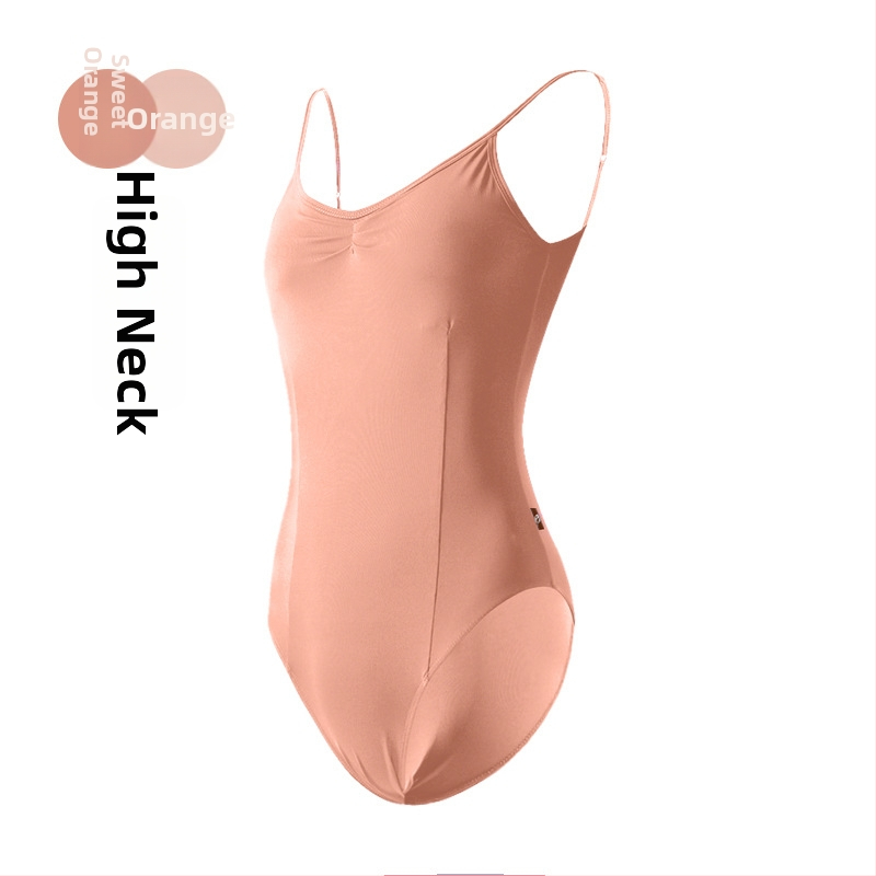 Gyerekeknek készült Sling vállú táncbodi balethez és tánchoz; anyaga nylonból készült kevert szál; belső réteg Milk Silk; 80% nylon; felső és alsó rész különálló; ideális színpadra, balettre, néptáncra és utcai táncra.