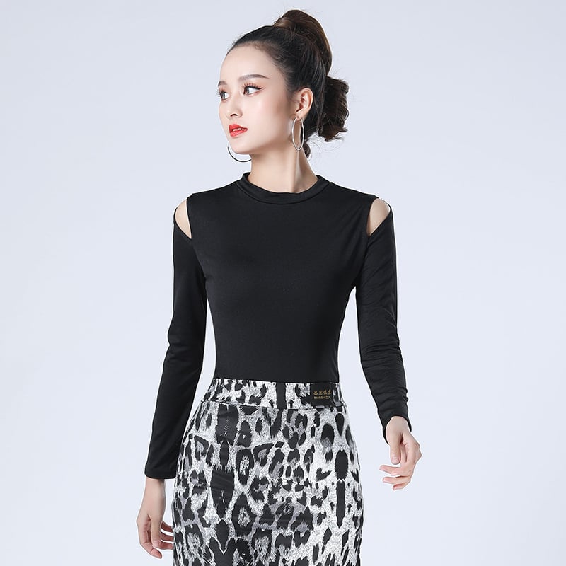 Latino plesna haljina s resicama i podijeljenom suknjom, za odrasle žene, Milk Silk tkanina, 80% Spandeks, pogodno za belly dance, Latin Dance, ballroom i folklorne plesove