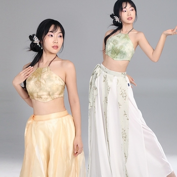 Férfi korduró táncruha — len anyagú, gyakorlásra és előadásokra