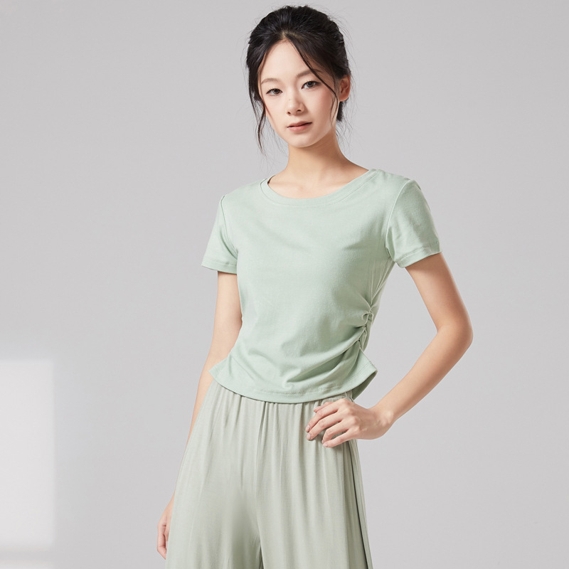 Γυναικείο τοπ χορού | Σύγχρονο κοστούμι χορού | Ύφασμα βισκόζη 92% με επένδυση από βαμβάκι | Μονόχρωμο | Ενήλικες χορεύτριες