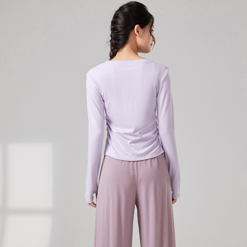 Γυναικείο τοπ χορού | Σύγχρονο κοστούμι χορού | Ύφασμα βισκόζη 92% με επένδυση από βαμβάκι | Μονόχρωμο | Ενήλικες χορεύτριες