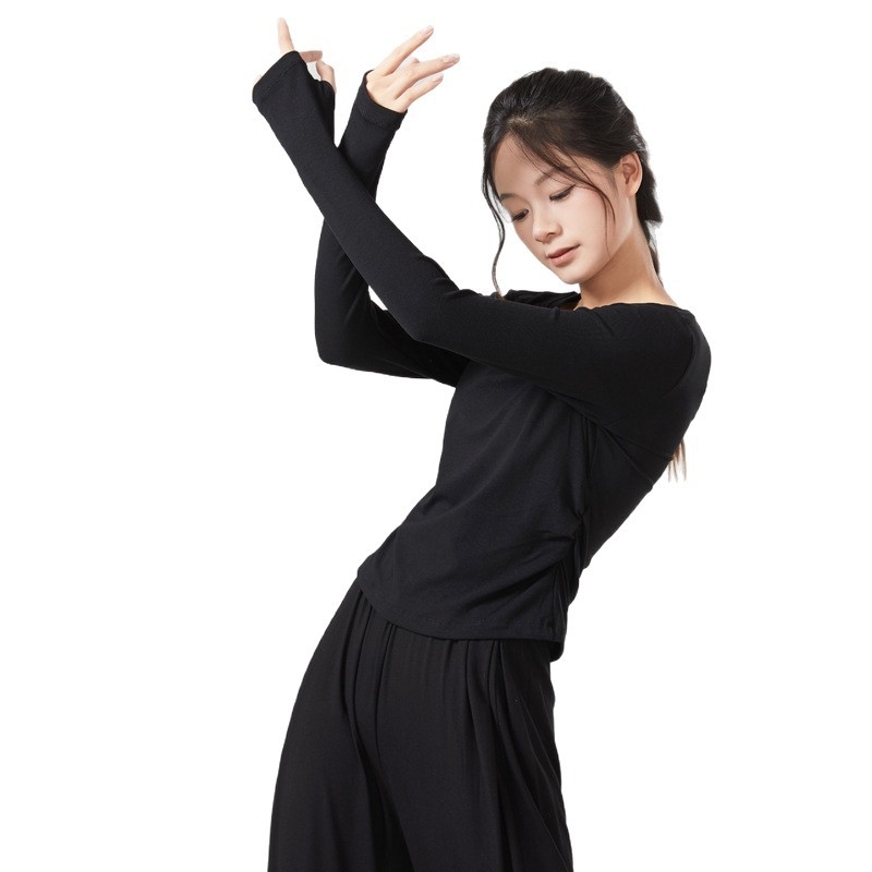 Γυναικείο τοπ χορού | Σύγχρονο κοστούμι χορού | Ύφασμα βισκόζη 92% με επένδυση από βαμβάκι | Μονόχρωμο | Ενήλικες χορεύτριες