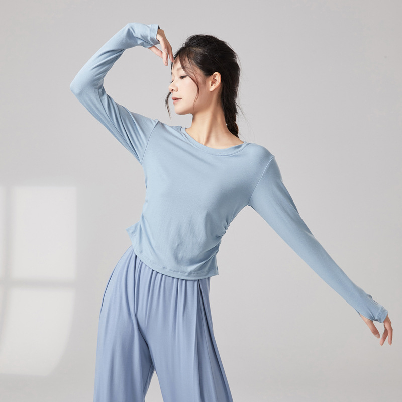 Γυναικείο τοπ χορού | Σύγχρονο κοστούμι χορού | Ύφασμα βισκόζη 92% με επένδυση από βαμβάκι | Μονόχρωμο | Ενήλικες χορεύτριες