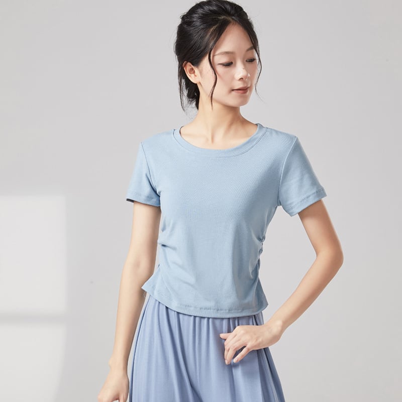 Γυναικείο τοπ χορού | Σύγχρονο κοστούμι χορού | Ύφασμα βισκόζη 92% με επένδυση από βαμβάκι | Μονόχρωμο | Ενήλικες χορεύτριες