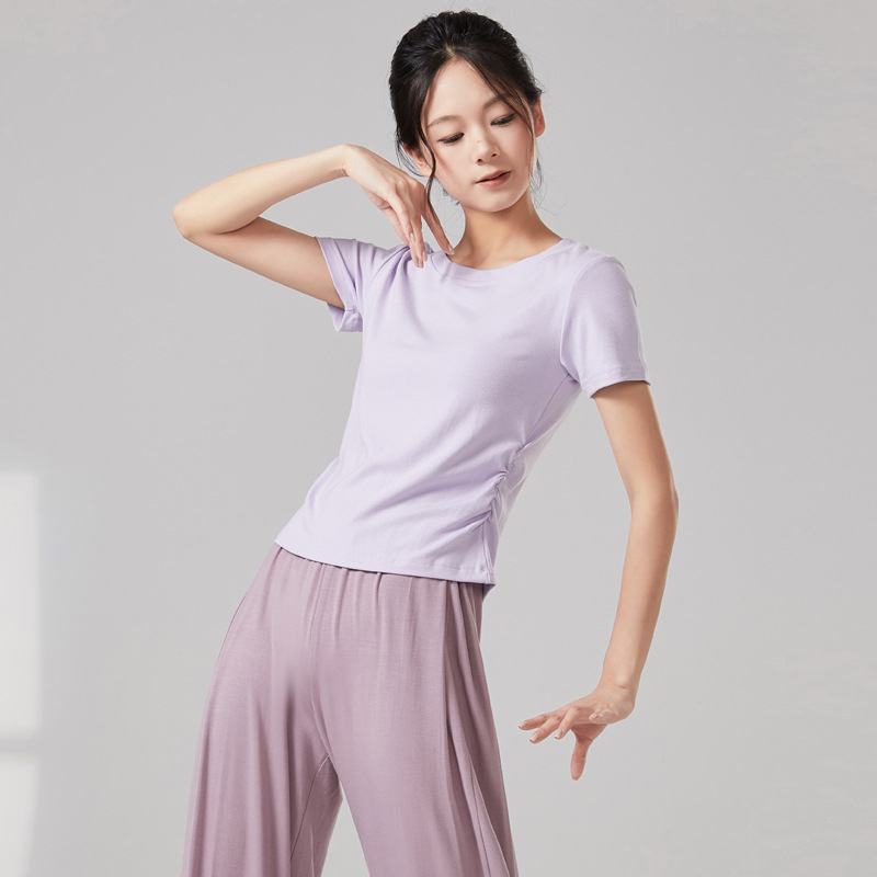 Γυναικείο τοπ χορού | Σύγχρονο κοστούμι χορού | Ύφασμα βισκόζη 92% με επένδυση από βαμβάκι | Μονόχρωμο | Ενήλικες χορεύτριες