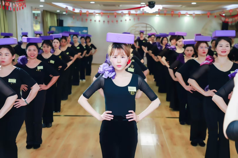 Modni plesni trening-komplet; materijal: pamuk 33,7%; podstava: mliječna svila; sve sezone; pogodno za Belly Dance, balet i latino ples