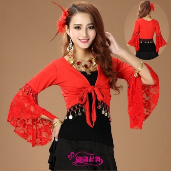 Yan Zi Dance Rhyme Kostim za Square Dance – Milk Silk tkanina, Spandex, pogodan za Belly Dance i Folklorni ples