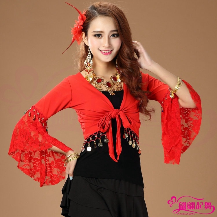 Yan Zi Dance Rhyme Kostim za Square Dance – Milk Silk tkanina, Spandex, pogodan za Belly Dance i Folklorni ples