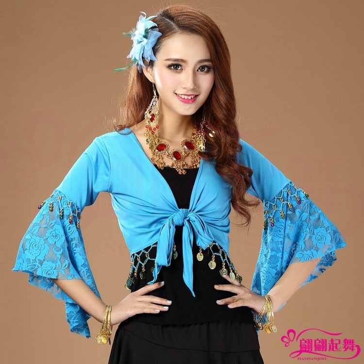 Yan Zi Dance Rhyme Kostim za Square Dance – Milk Silk tkanina, Spandex, pogodan za Belly Dance i Folklorni ples