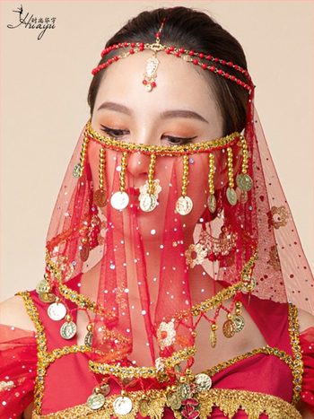 Perlni veo za belly dance, istočni ples, stil dinastije Han, za žene
