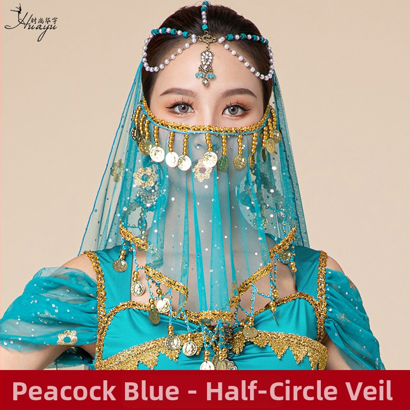 Perlni veo za belly dance, istočni ples, stil dinastije Han, za žene