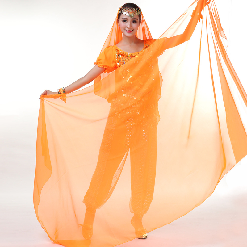 Šal Belly Dance od šifona, poliester, unisex, za vježbanje i nastupe, Yihuang, ljeto 2025