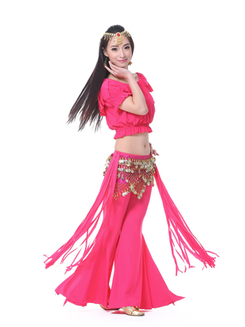 Tribalni Belly Dance set od kristalnog pamuka – trenirno odijelo