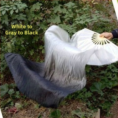 Šilko šokių vėduoklė su koi raštu belly dance ir Yangko – suaugusiųjų pasirodymų aksesuaras