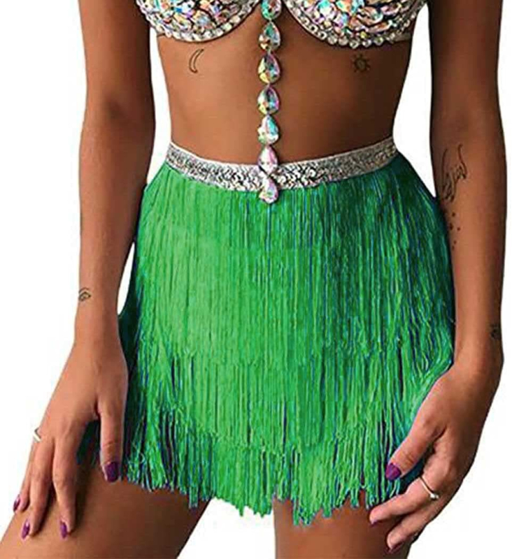 Пояс с ресни за Belly Dance и ханшова лента | Модал + Полиестер, Yiyang | Пролет 2023