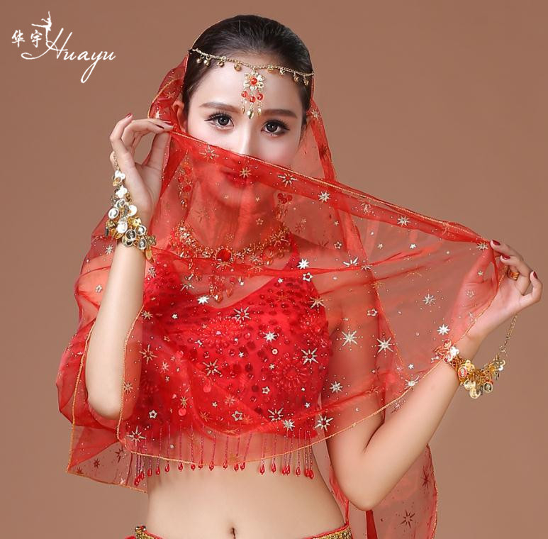 Huayu Voal pentru dansul burii, chiffon cu elastan, conținutul principal al țesăturii 30-50%