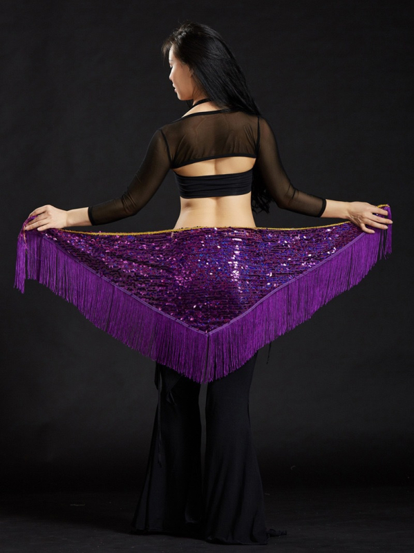 Kostim za belly dance s izvezenim detaljima, poliester tkanina 50–70% + 30–50%, elegantan stil, ljeto 2025.