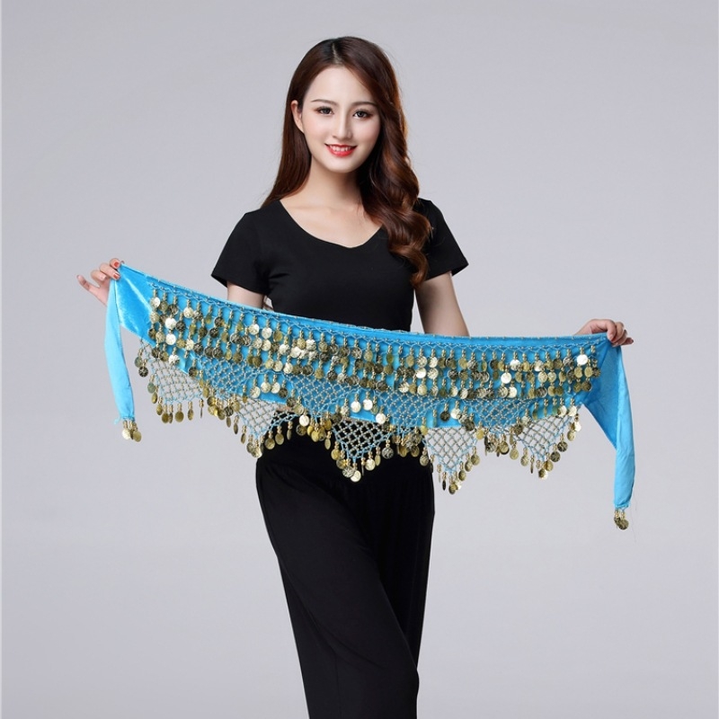 Pojas Belly Dance – etničkog stila, baršunasti materijal, jednokrugli pojas, za odrasle žene