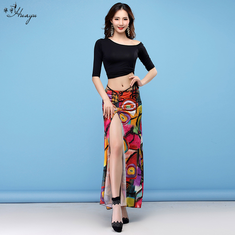 Set dugih haljina za ples trbuha od Modal + Ice Silk, s elastanom – za žene 25–29 godina, ljeto 2023