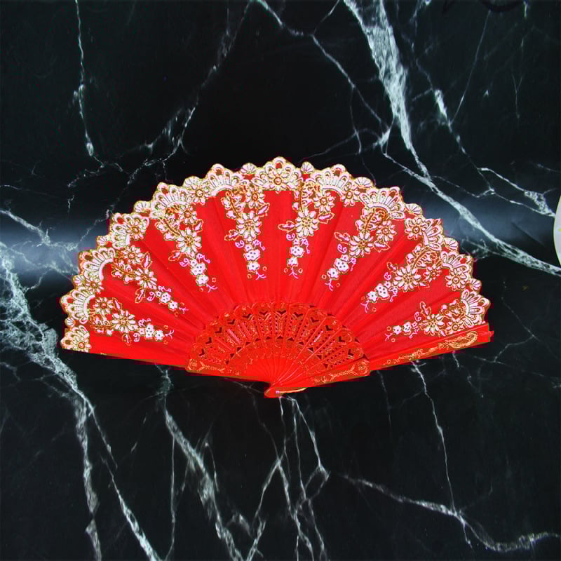 Fan cu pene pliabil pentru dans – Performanța Wing Chun și Belly Dance (Categoria: fan antic, Material: Alt, Schelet: Plastic, Stil: Simplitate modernă, Brand: Unique)