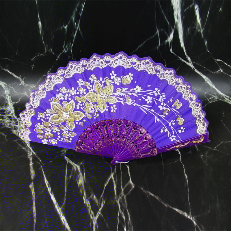 Fan cu pene pliabil pentru dans – Performanța Wing Chun și Belly Dance (Categoria: fan antic, Material: Alt, Schelet: Plastic, Stil: Simplitate modernă, Brand: Unique)