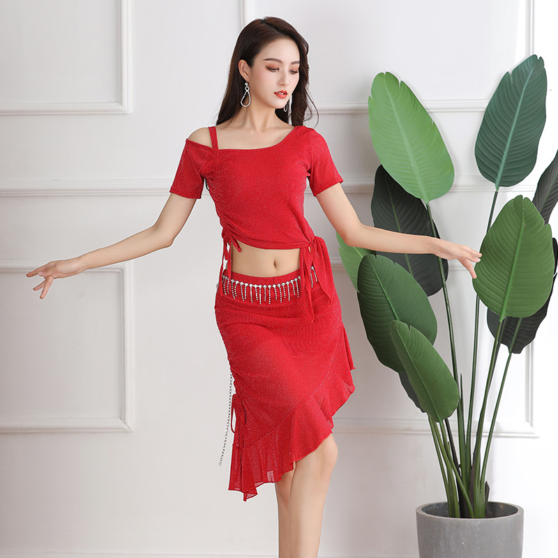 Set za vežbanje Belly Dance – Butterfly | Tkanina: Silver Mesh Modal s Spandexom | Proljeće 2025 | Za žene 25–29
