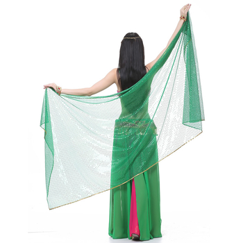 Zavjesa za ruku s pailetkama za belly dance, 210 × 95 cm