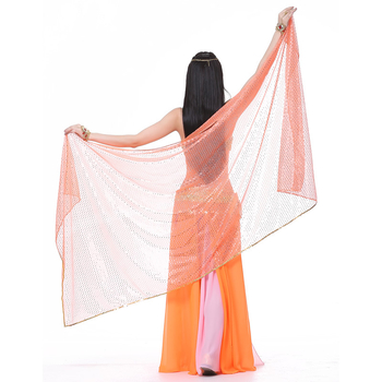 Zavjesa za ruku s pailetkama za belly dance, 210 × 95 cm