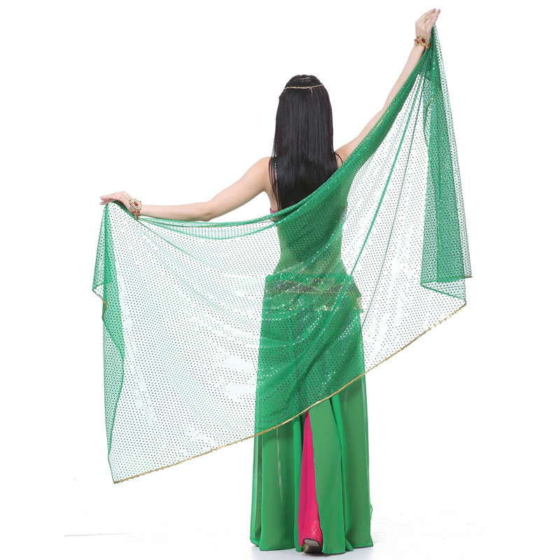Zavjesa za ruku s pailetkama za belly dance, 210 × 95 cm