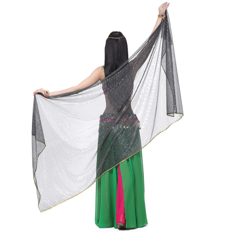 Zavjesa za ruku s pailetkama za belly dance, 210 × 95 cm