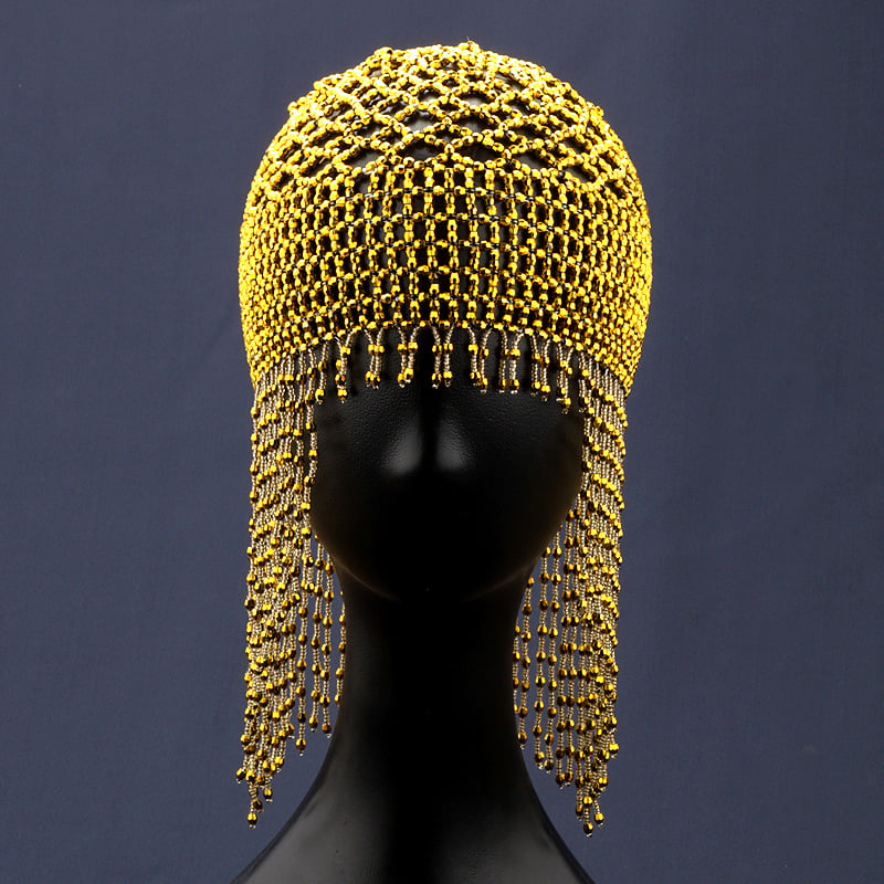 Rokdarbs līgavas matu aksesuārs ar garām pērlītēm, zvaigznīšu stilā, no poliestera šķiedras, izcelsme: Jinhua